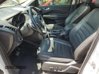 2016 Ford Escape Titanium with VIN 1FMCU9J96GUA48071, listed as a Copart auction lot 60742815 with 193,100 mi miles and Salvage title. Bid and sale history available at DreamBid. Image 7.