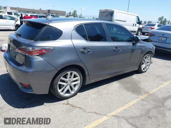 2015 Lexus CT 200h with VIN JTHKD5BH9F2215210, listed as a IAAI auction lot 42266502 with 229,754 mi miles and . Bid and sale history available at DreamBid. Image 4.