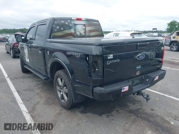 2015 Ford F-150 XLT z VIN 1FTEW1EF4FFC74038, wystawiony jako IAAI lot #42376851 z przebiegiem 66 385 mil mil oraz . Historia ofert i sprzedaży dostępna na DreamBid. Obrazek 3.