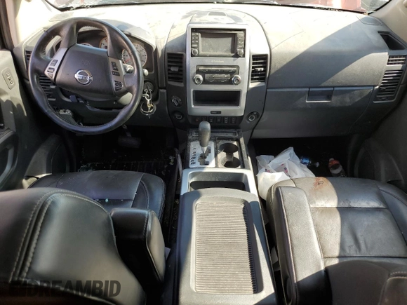 2015 Nissan Titan Pro-4X with VIN 1N6BA0EC8FN506760, listed as a Copart auction lot 54798324 with Not provided miles and Salvage title. Bid and sale history available at DreamBid. Image 8.