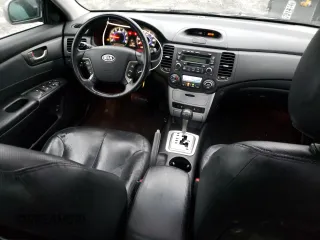 2007 Kia Optima EX with VIN KNAGE124375134243, listed as a Copart auction lot 86664454 with 136,700 mi miles and Salvage Title. Bid and sale history available at carsss.com. Image 8.