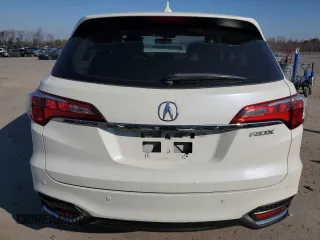 2018 Acura RDX w/Advance Pkg with VIN 5J8TB3H74JL012518, listed as a Copart auction lot 43833485 with 77,828 mi miles and Salvage Title. Bid and sale history available at carsss.com. Image 6.