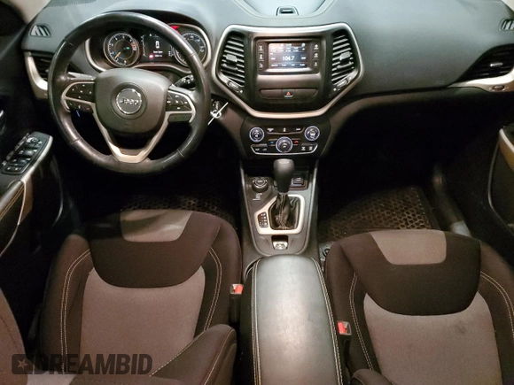 2018 Jeep Cherokee Latitude Tech Connect z VIN 1C4PJMCB0JD572454, wystawiony jako Copart lot #83875334 z przebiegiem 109 611 mil mil oraz Nie do naprawy • Non repairable. Historia ofert i sprzedaży dostępna na DreamBid. Obrazek 8.