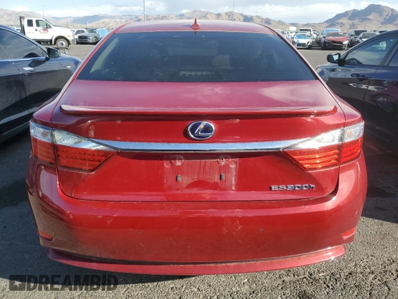 2014 Lexus ES 300h Hybrid with VIN JTHBW1GG6E2066904, listed as a Copart auction lot 51825105 with 101,764 mi miles and Salvage Title. Bid and sale history available at carsss.com. Image 6.