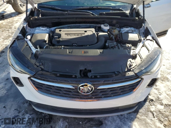 2021 Buick Envision Preferred with VIN LRBFZMR47MD183603, listed as a Copart auction lot 42350045 with Not Provided miles and Salvage Title. Bid and sale history available at carsss.com. Image 12.