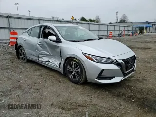2020 Nissan Sentra SV z VIN 3N1AB8CV0LY220093, wystawiony jako Copart lot #52087505 z przebiegiem 64 012 mil mil oraz Szkoda całkowita • Salvage title. Historia ofert i sprzedaży dostępna na DreamBid. Obrazek 11.