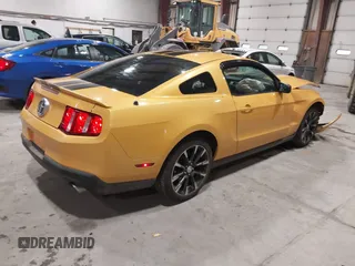 2011 Ford Mustang V6 with VIN 1ZVBP8AM4B5152063, listed as a IAAI auction lot 41556393 with 125,604 mi miles and . Bid and sale history available at carsss.com. Image 4.