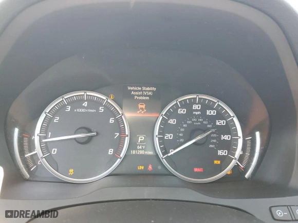 2014 Acura MDX Tech Pkg with VIN 5FRYD3H47EB020463, listed as a Copart auction lot 51663435 with 181,280 mi miles and Clean Title. Bid and sale history available at carsss.com. Image 9.