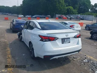 2025 Nissan Versa SR with VIN 3N1CN8FV5SL831230, listed as a IAAI auction lot 42289551 with 154 mi miles and . Bid and sale history available at DreamBid. Image 3.