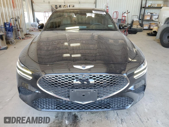 2023 Genesis G70 3.3T with VIN KMTG54TE5PU126762, listed as a Copart auction lot 59840044 with 9,048 mi miles and Clean Title. Bid and sale history available at carsss.com. Image 5.