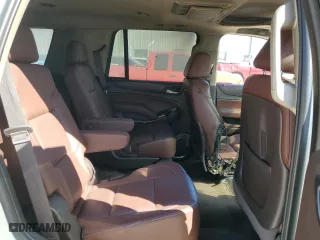 2015 Chevrolet Tahoe LTZ with VIN 1GNSCCKC0FR639998, listed as a Copart auction lot 46825225 with 0 mi miles and Salvage Title. Bid and sale history available at carsss.com. Image 11.