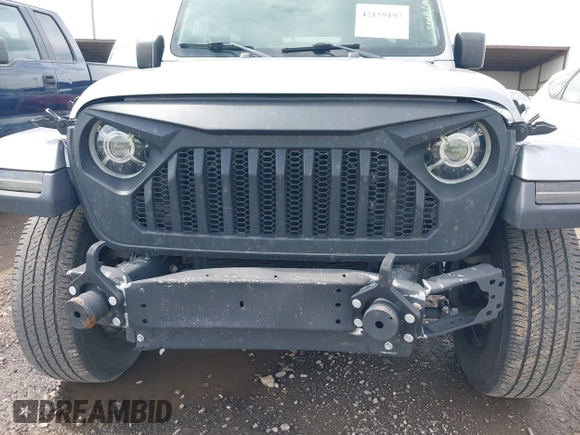2019 Jeep Wrangler Unlimited Sahara with VIN 1C4HJXEN5KW542403, listed as a IAAI auction lot 42159197 with 60,378 mi miles and . Bid and sale history available at DreamBid. Image 6.