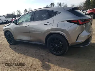 2025 Lexus NX with VIN 2T2KGCEZ5SC065069, listed as a Copart auction lot 46268025 with 6,559 mi miles and Salvage Title. Bid and sale history available at carsss.com. Image 2.