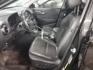 2020 Hyundai Kona Ultimate with VIN KM8K53A55LU572468, listed as a Copart auction lot 88451785 with 53,377 mi miles and Salvage Title. Bid and sale history available at carsss.com. Image 7.