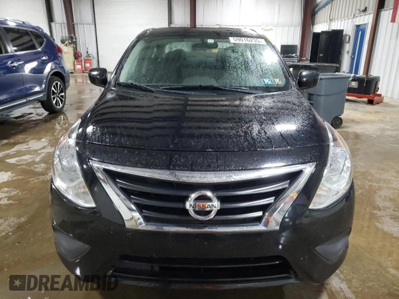 2019 Nissan Versa SV z VIN 3N1CN7APXKL829797, wystawiony jako Copart lot #59016235 z przebiegiem 90 811 mil mil oraz Szkoda całkowita • Salvage title. Historia ofert i sprzedaży dostępna na DreamBid. Obrazek 5.