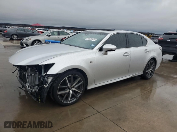 2016 Lexus GS 350 with VIN JTHBZ1BL0GA001227, listed as a Copart auction lot 44695455 with 98,247 mi miles and Salvage Title. Bid and sale history available at carsss.com. Image 1.