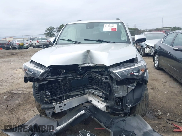 2022 Toyota 4Runner SR5 with VIN JTEMU5JR4N6054529, listed as a IAAI auction lot 41184357 with 47,628 mi miles and . Bid and sale history available at DreamBid. Image 12.