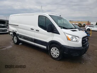 2020 Ford Transit Cargo with VIN 1FTYE1Y87LKA06133, listed as a Copart auction lot 70294424 with 81,602 mi miles and Salvage Title. Bid and sale history available at DreamBid. Image 4.