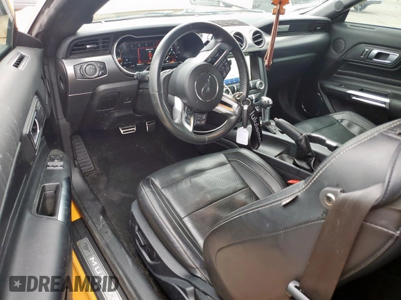 2022 Ford Mustang GT with VIN 1FA6P8CF7N5106241, listed as a Copart auction lot 51381095 with 60,264 mi miles and Salvage title. Bid and sale history available at DreamBid. Image 8.