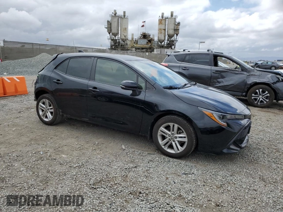 2022 Toyota Corolla SE with VIN JTND4MBE8N3155502, listed as a Copart auction lot 54610225 with 57,094 mi miles and Salvage Title. Bid and sale history available at DreamBid. Image 4.