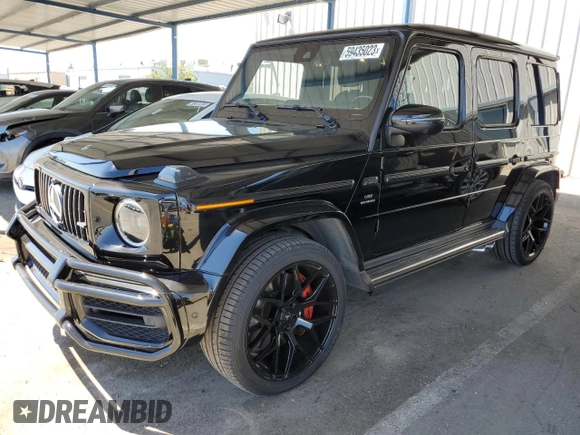 2019 Mercedes-Benz G 63 AMG z VIN WDCYC7HJ9KX320082, wystawiony jako Copart lot #59435023 z przebiegiem 28 502 mil mil oraz . Historia ofert i sprzedaży dostępna na DreamBid. Obrazek 1.