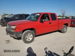2003 Chevrolet Silverado 1500 with VIN 1GCEK19V63Z287185, listed as a Copart auction lot 73050214 with 198,487 mi miles and Salvage Title. Bid and sale history available at carsss.com. Image 1.