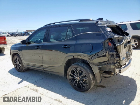 2022 GMC Terrain SLT with VIN 3GKALPEVXNL280050, listed as a Copart auction lot 57501625 with 61,113 mi miles and Salvage title. Bid and sale history available at DreamBid. Image 2.