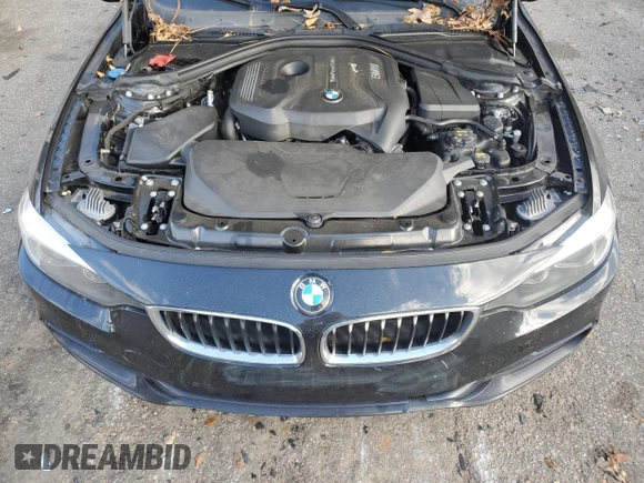 2018 BMW 4 Series 430i with VIN WBA4W3C51JAB87446, listed as a Copart auction lot 85241814 with 153,525 mi miles and Salvage Title. Bid and sale history available at DreamBid. Image 11.