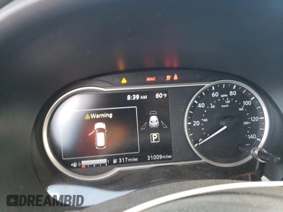 2020 Nissan Kicks SR z VIN 3N1CP5DV8LL477913, wystawiony jako Copart lot #57950245 z przebiegiem 31 009 mil mil oraz Szkoda całkowita • Salvage title. Historia ofert i sprzedaży dostępna na DreamBid. Obrazek 9.