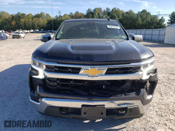2022 Chevrolet Silverado 1500 LT with VIN 1GCPDDEK1NZ570127, listed as a Copart auction lot 75916724 with 87,646 mi miles and Salvage Title. Bid and sale history available at DreamBid. Image 5.