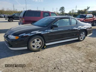 2001 Chevrolet Monte Carlo SS with VIN 2G1WX15KX19313384, listed as a Copart auction lot 78417654 with 197,715 mi miles and Clean Title. Bid and sale history available at carsss.com. Image 1.