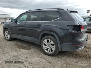 2021 Volkswagen Atlas SE z VIN 1V2WR2CA8MC537427, wystawiony jako Copart lot #47127525 z przebiegiem 46 134 mil mil oraz Czysty tytuł • Clean title. Historia ofert i sprzedaży dostępna na DreamBid. Obrazek 2.
