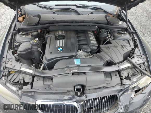2008 BMW 3 Series 328i with VIN WBAWB33518P133931, listed as a Copart auction lot 51657885 with 187,247 mi miles and Salvage title. Bid and sale history available at DreamBid. Image 11.
