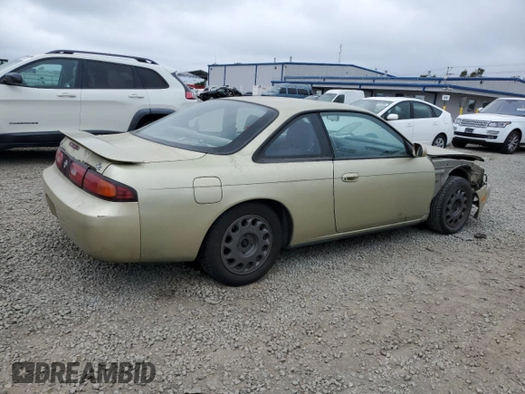 1995 Nissan 240SX z VIN JN1AS44D1SW016276, wystawiony jako Copart lot #50842085 z przebiegiem 258 343 mil mil oraz Szkoda całkowita • Salvage title. Historia ofert i sprzedaży dostępna na DreamBid. Obrazek 3.