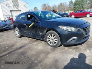 2014 Mazda Mazda3 i Touring with VIN JM1BM1L7XE1100670, listed as a IAAI auction lot 41897711 with 180,619 mi miles. Bid and sale history available at carsss.com. Image 1.