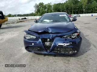2020 Alfa Romeo Giulia Ti with VIN ZARFANBN5L7634712, listed as a Copart auction lot 73278784 with 0 mi miles and Salvage Title. Bid and sale history available at carsss.com. Image 11.