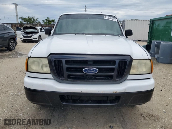 2005 Ford Ranger XL with VIN 1FTYR14U45PA61863, listed as a Copart auction lot 62526595 with Not provided miles and Clean title. Bid and sale history available at DreamBid. Image 5.