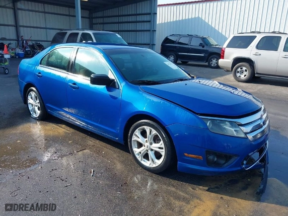 2012 Ford Fusion SE with VIN 3FAHP0HA9CR417509, listed as a IAAI auction lot 40708575 with 206,094 mi miles. Bid and sale history available at carsss.com. Image 1.