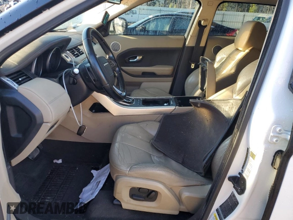 2012 Land Rover Range Rover Evoque Pure Plus with VIN SALVP2BG2CH627241, listed as a Copart auction lot 87898375 with 0 mi miles and Salvage Title. Bid and sale history available at carsss.com. Image 7.