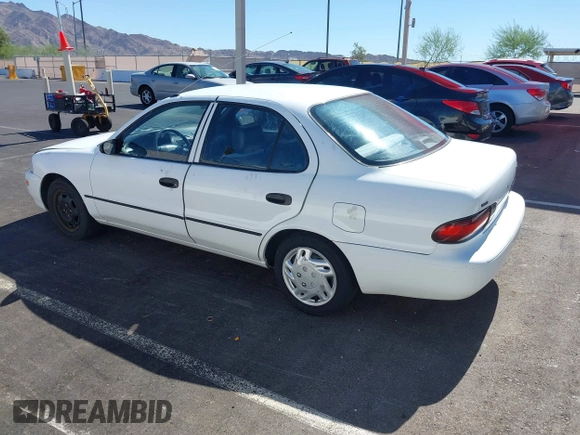 1997 Geo Prizm LSi z VIN 1Y1SK5269VZ446843, wystawiony jako IAAI lot #42521888 z przebiegiem 72 451 mil mil oraz . Historia ofert i sprzedaży dostępna na DreamBid. Obrazek 3.