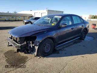 2015 Volkswagen Passat Limited Edition Edition z VIN 1VWAT7A38FC097398, wystawiony jako Copart lot #46146545 z przebiegiem 183 577 mil mil oraz Szkoda całkowita • Salvage title. Historia ofert i sprzedaży dostępna na DreamBid. Obrazek 1.