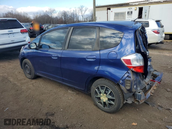 2013 Honda Fit with VIN JHMGE8H38DC028399, listed as a Copart auction lot 79490504 with 117,584 mi miles and Salvage Title. Bid and sale history available at carsss.com. Image 2.