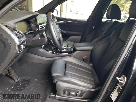 2024 BMW X3 sDrive30i with VIN 5UX43DP01R9V52605, listed as a Copart auction lot 52757335 with 20,403 mi miles and Clean Title. Bid and sale history available at DreamBid. Image 7.