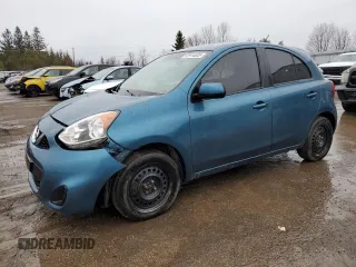 2017 Nissan Micra S with VIN 3N1CK3CP1HL241231, listed as a Copart auction lot 52914835 with 109,110 mi miles and Salvage Title. Bid and sale history available at DreamBid. Image 1.