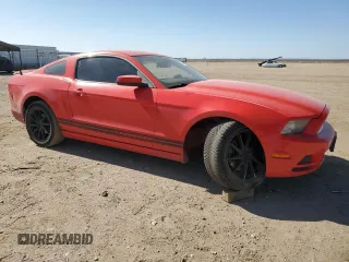 2013 Ford Mustang V6 with VIN 1ZVBP8AM5D5227503, listed as a Copart auction lot 61601645 with 155,178 mi miles and Salvage title. Bid and sale history available at DreamBid. Image 4.