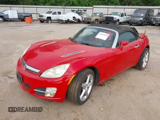 2008 Saturn Sky with VIN 1G8MC35BX8Y133702, listed as a IAAI auction lot 41163611 with 110,446 mi miles. Bid and sale history available at carsss.com. Image 18.