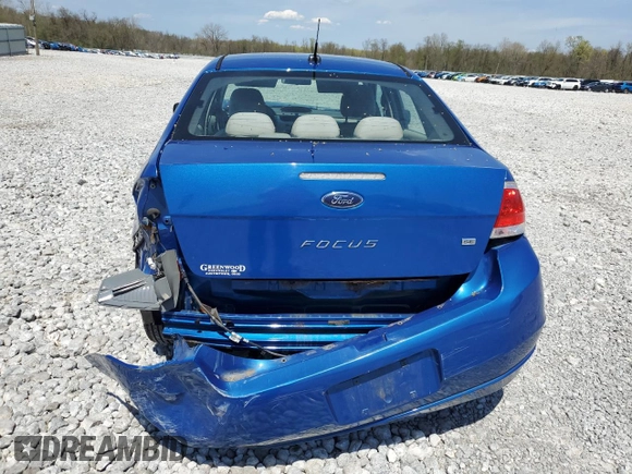 2010 Ford Focus SE with VIN 1FAHP3FN5AW259266, listed as a Copart auction lot 54657775 with 96,916 mi miles and Salvage Title. Bid and sale history available at DreamBid. Image 6.