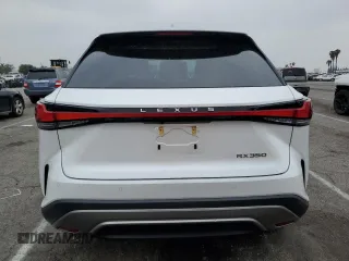 2023 Lexus RX 350 with VIN 2T2BAMBA0PC013734, listed as a Copart auction lot 55179335 with 22,314 mi miles and Salvage title. Bid and sale history available at DreamBid. Image 6.