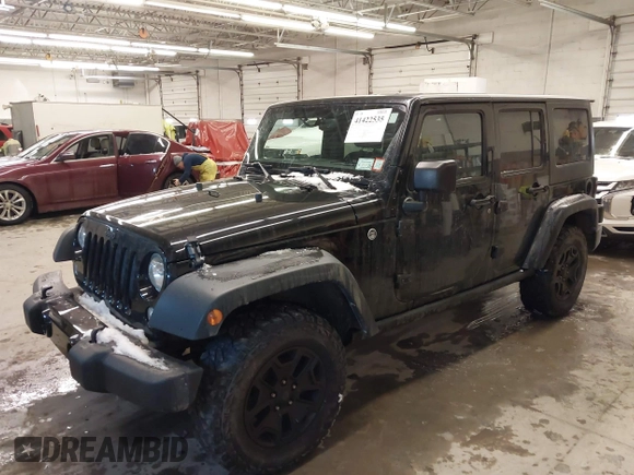 2016 Jeep Wrangler Unlimited Sport with VIN 1C4BJWDG9GL114359, listed as a IAAI auction lot 41422535 with 133,462 mi miles and . Bid and sale history available at DreamBid. Image 18.