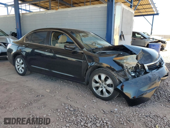 2010 Honda Accord EX with VIN 1HGCP2F7XAA116263, listed as a Copart auction lot 62386015 with 182,235 mi miles and Salvage title. Bid and sale history available at DreamBid. Image 4.